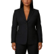 Black Single-breasted Suit Set - Classic Women's Office Wear